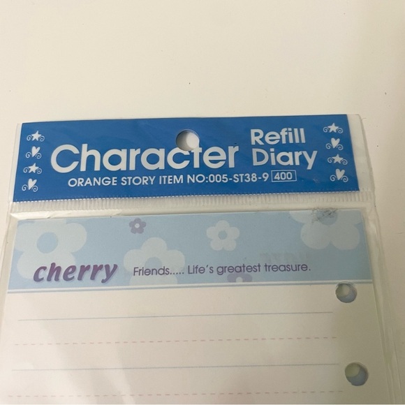 Cherry Orange Story Refill Diary - Picture 5 of 13